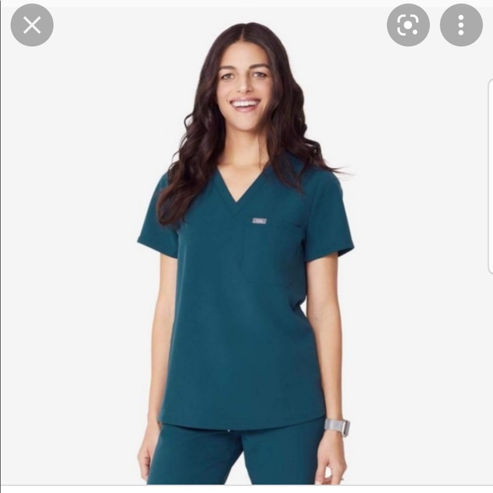 Caribbean Blue FIGS scrubs
